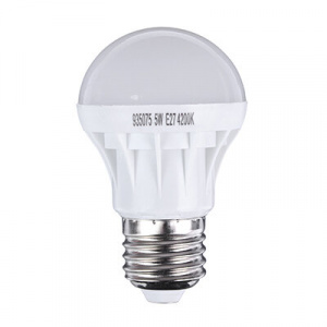 Лампа светодиодная PROMO А60,5W.Е27.300Lm4200K