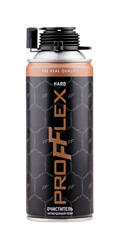 Очиститель монтажной пены PROFFLEX Hard (по ЗАТВЕРДЕВШЕЙ пене) 420мл 18062028