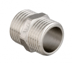 Ниппель   1/2" Нр-Нр ник. V&G-203101*** 