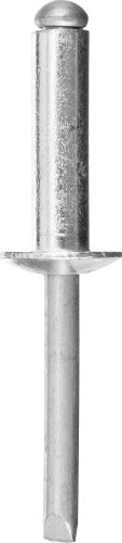 Заклепки алюминиевые ,STAYER Pro-FIX, 4.8 х 12 мм, 50 шт,  Professional (3120-48-12)