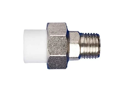 Муфта комбинированная 32*3/4" НР ПП разьемная (американка) MeerPlast