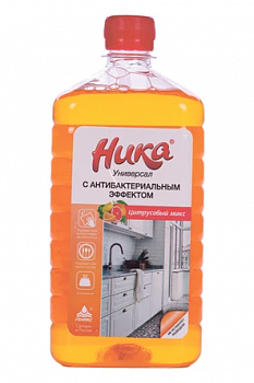 Средство жидкое для мытья поверхностей "Ника- Универсал" антибактериальное, 1 кг 279445 230728