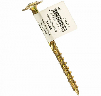 Шуруп конструкционный, для дерева, прессшайба TORX 40, ж/п 8x100 (1шт.)