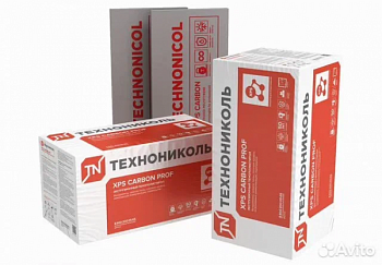 Пенополистирол экструд. ТЕХНОНИКОЛЬ CARBON PROF 50х580х1180 (уп.8шт 5,4752м2 0,2737м3) 