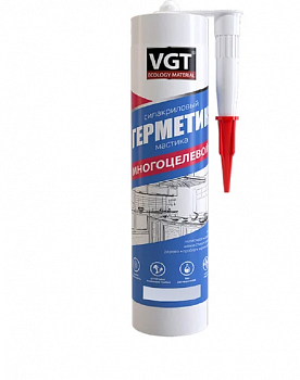 Герметик силакриловый (мастика) многоцелевой белый 0.28кг VGT 06112027