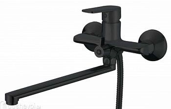 Смеситель для ванны 87223 (Черный матовый) PLATT BLACK OSGARD