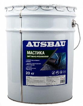 Мастика битумно-резиновая Ausbau 20кг 24082028