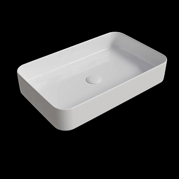 Раковина накладная SLIM Square 400*400*120