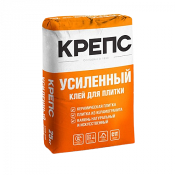 Клей для плитки "Крепс Усиленный" 25кг* 23082027