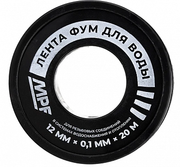 Лента ФУМ (вода)  12 мм х 0,1 мм х 20 м MPF ИС.131270