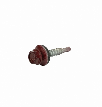 Саморез кровельный 4,8*29 RAL 3005  красный (500гр)