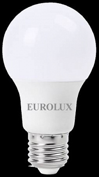 Лампа светодиодная LL-E-A60-11W-230-2,7K-E27 (груша, 11Вт, тепл., Е27) Eurolux