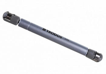 Газлифт 80N SILVER, открывание вниз 311012 , TRODOS.