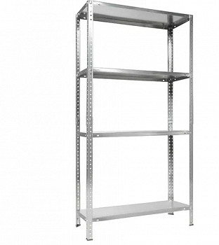 Стеллаж металл. ES150 KD/75*30/4 полки Прометей №7								
