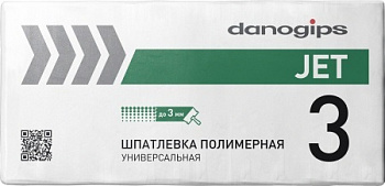 Шпаклевка полимерная Danogips Jet 3 20кг 21082027