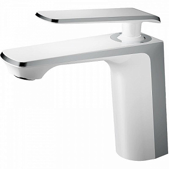 Смеситель  для раковины Haiba HB10548-8, латунь, белый/хром																				
