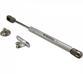 Газлифт MN 04 80N  311008-3 серый металлик , TRODOS.