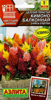 Целозия перистая Кимоно балконная, смесь сортов (2028; .210.34.01)