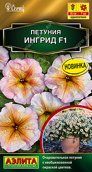Петуния Клюква в сахаре F1 крупноцветковая, смесь сортов (2029; .161.851.05)