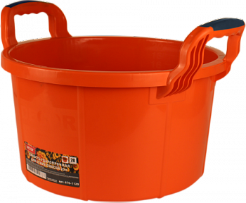 Емкость для сухих строительных смесей DECOR ударопрочная 2К ручка 50л  670-1150
