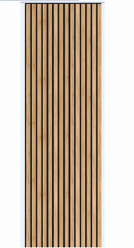 Панель Стеновая Акустическая МДФ Stella Comfort Standart Дуб Сонома 2780х600х9 (1шт.упак.)										