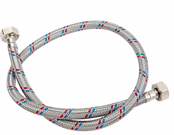 Гибкий шланг 80см 1/2"МП с оплеткой из нержавеющей стали МР