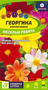 Георгина Веселые Ребята 0,2 гр. (Семена Алтая) V1584