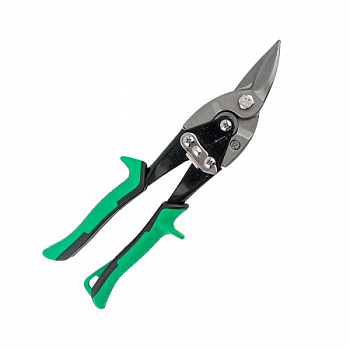 Ножницы по металлу PRAKTISCHE TOOLS, кованая сталь, 250 мм, 2К рукоятки, правый рез Ц2480