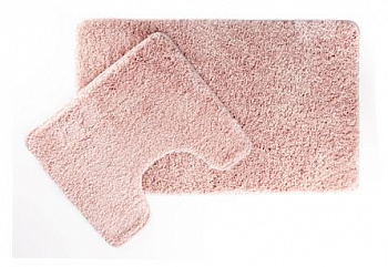 Набор ковриков BOMBINI SOFT SHAGGY 50*80/50*40 см 2 предметный Dusky Pink розовый 