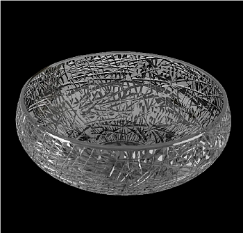 Раковина накладная Glass Black