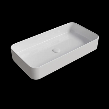 Раковина накладная SLIM SQUARE 70 